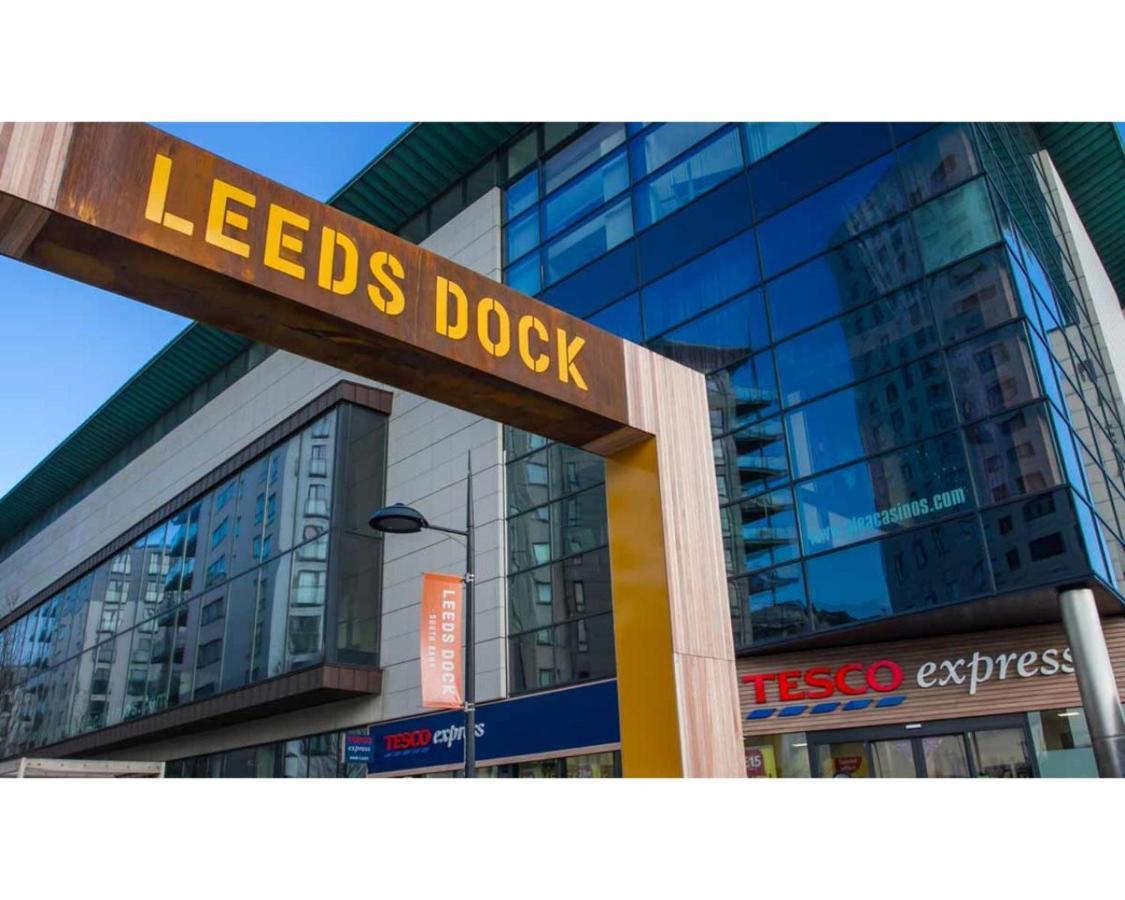 Modern Deluxe Leeds Dock Apartment Free Secure Parking エクステリア 写真